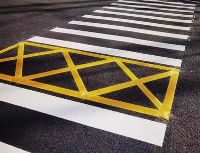 张家港张家港园区交通标线施工